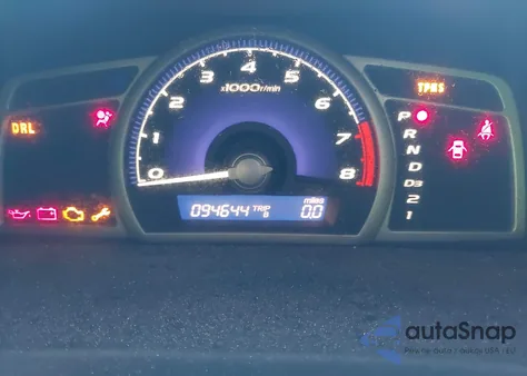 2009 Honda Civic Lx-S из США, поврежденный, VIN 2HGFA166X9H528521